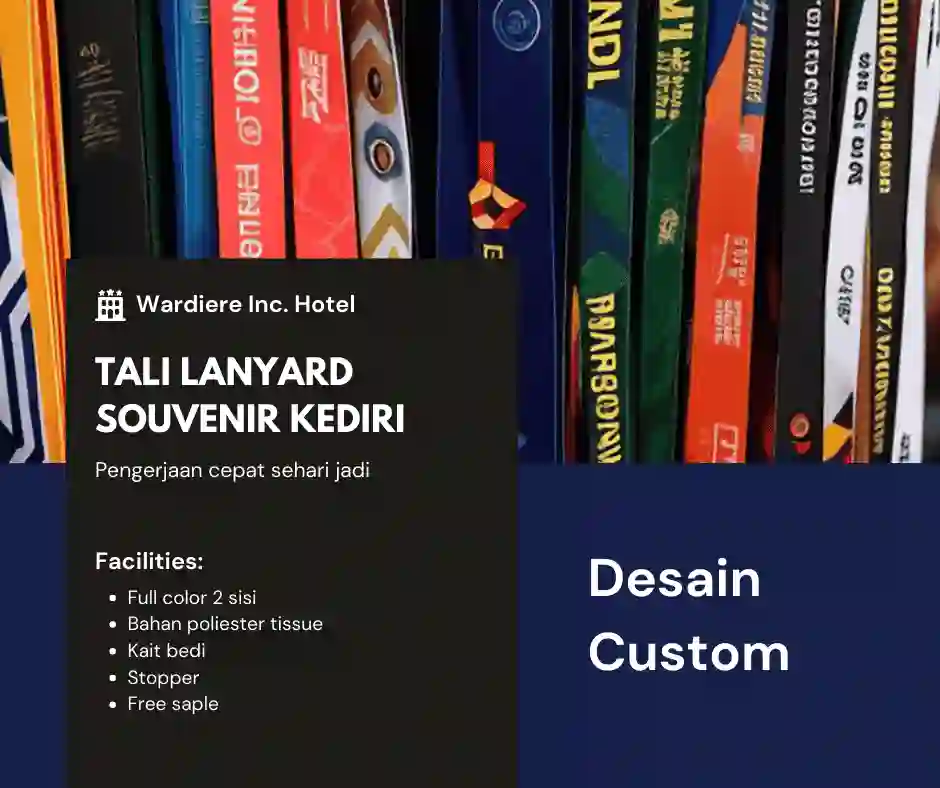 Tali Lanyard Souvenir Kediri